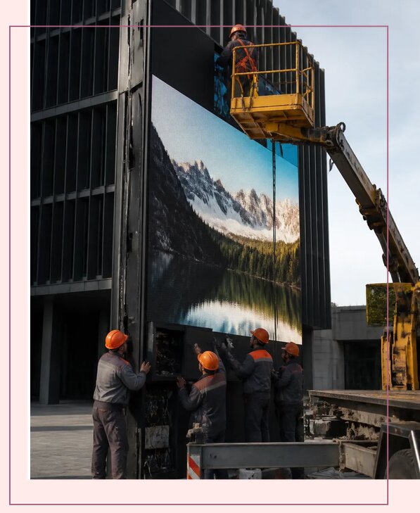 Размещение DOOH рекламы в Нижнем Новгороде на цифровых экранах